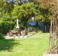 This self-catering house offers a lovely large garden for leisure on sunny days