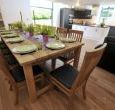 Open plan kitchen and dining area downstairs