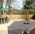 Seating in the garden for sunny days