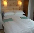self-catering log cabin in peaceful rural area