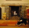 Relax by the fire