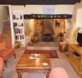 The cottage is full of character