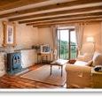 Charming beamed lounge in Keeper's Cottage