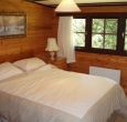 pine lodge self-catering cumbria king size bed