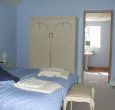 LOvely blue bedroom with own en-suite bathroom