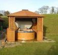 self-catering cottages hot tub