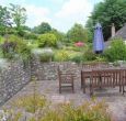 Attractive outside gardens and places to sit and relax