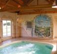 Beautiful pool with countryside views