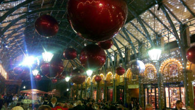 The Market at Covent Garden at Christmas