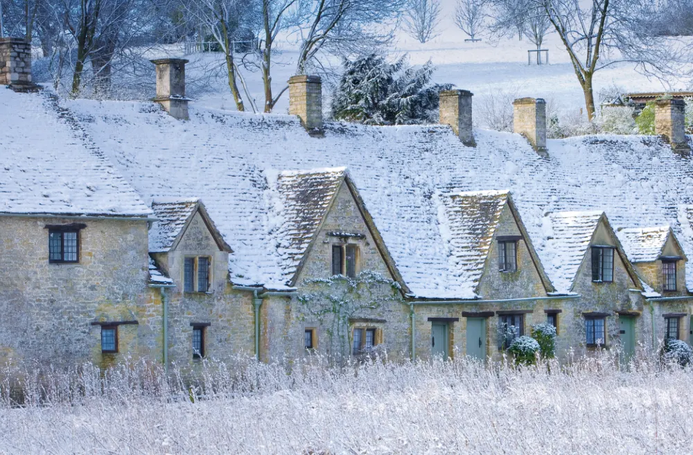 Cotswolds at winter