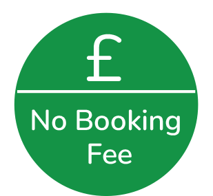 no booking fee