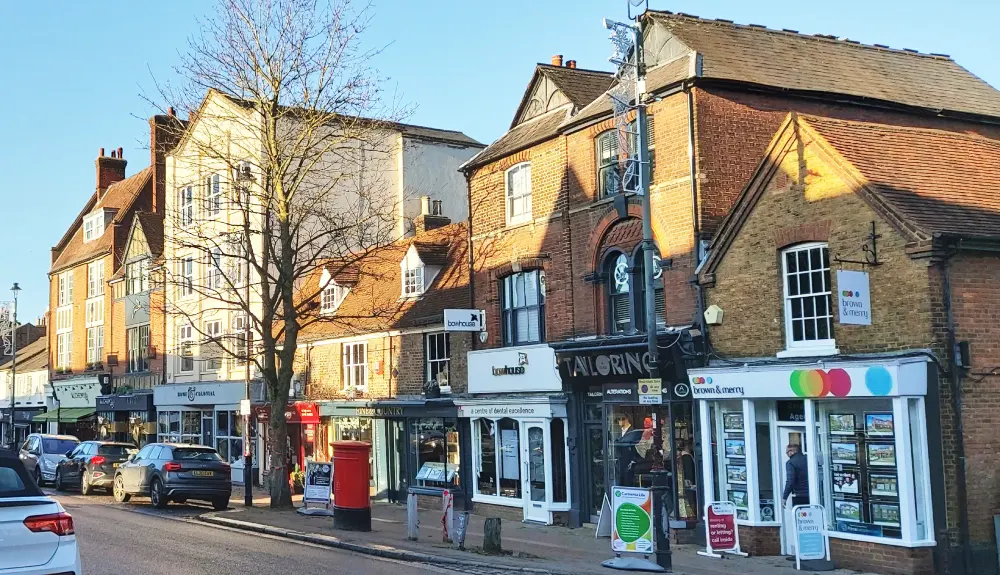 Berkhamsted, a beautiful town in the Chiltern Hills