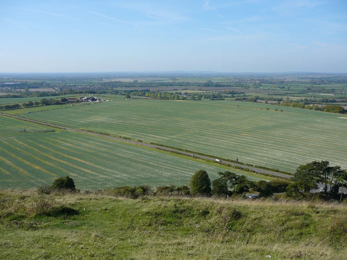 Chiltern Hills panoramic countryside views