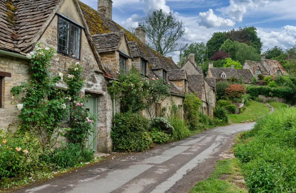 Pretty Bibury in the Cotswolds