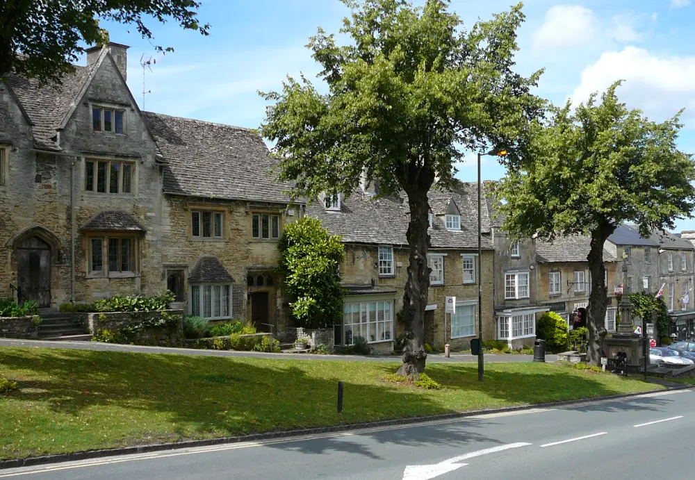 Picturesque Burford in the Cotswolds