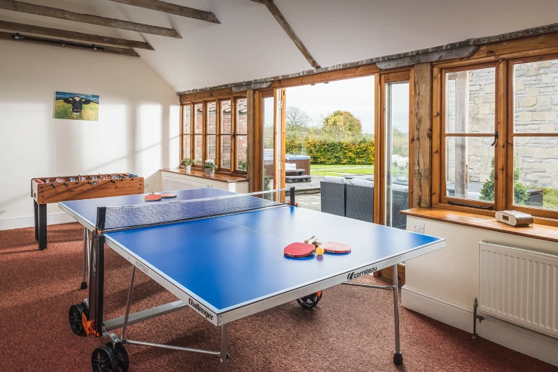 West Country Cottage Games Room