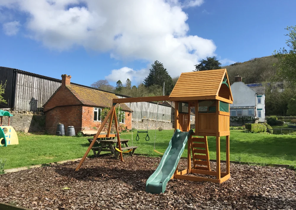 Children's outdoor play area