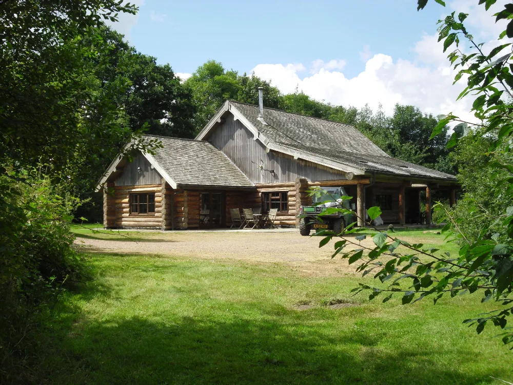 Secluded timber cabin