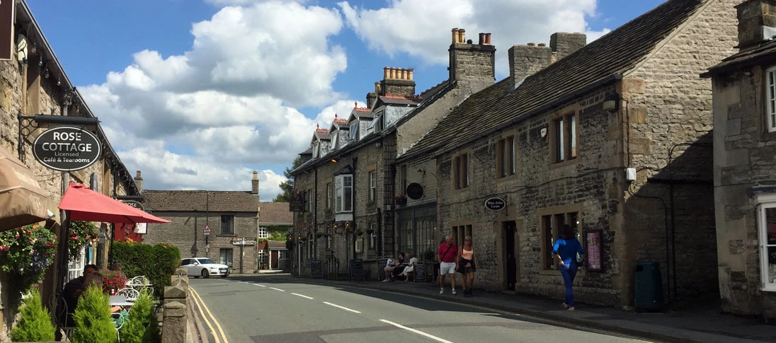 Charming Castleton in Derbyshire