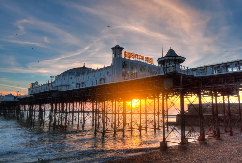 Brighton beach Sussex