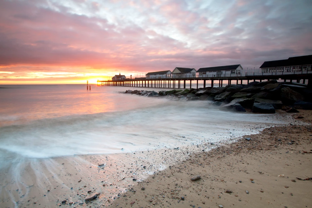 Southwold coastline, Suffolk AONB