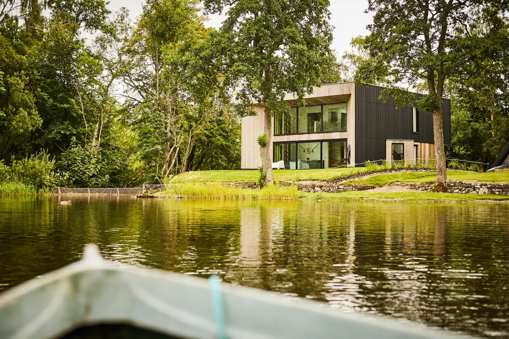 Woodland lodge, UK