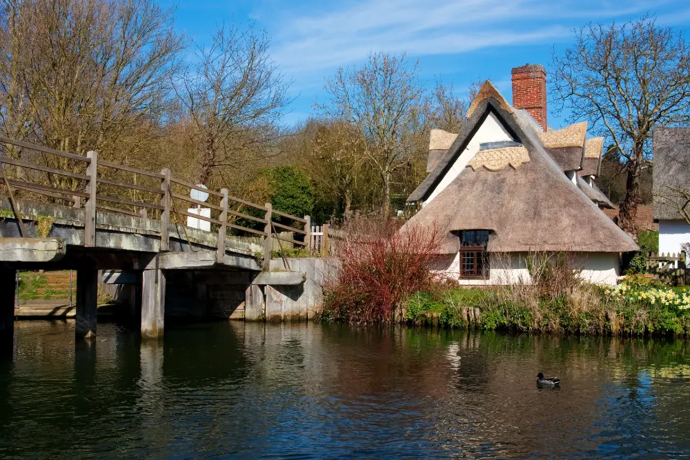 Flatford Mill riverside