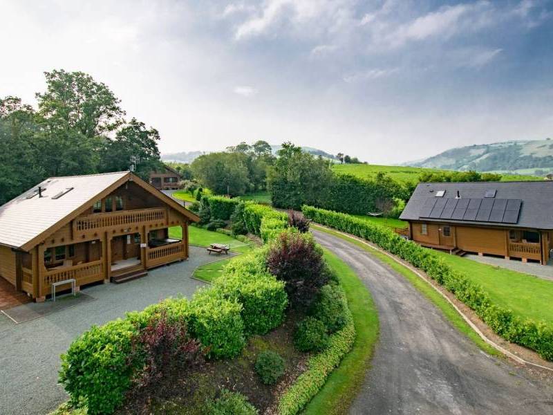 Luxury Lodges Wales, Trefeglwys, Powys, Mid Wales, Wales